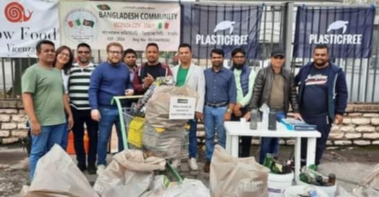 শহর পরিচ্ছন্ন করে ইতালিতে প্রশংসায় ভাসছেন বাংলাদেশিরা